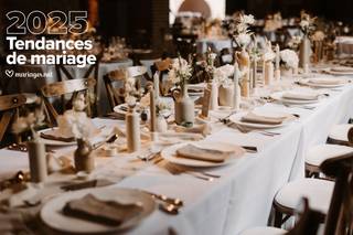 deco table inspiration mariage mocha mousse, couleur pantone 2025