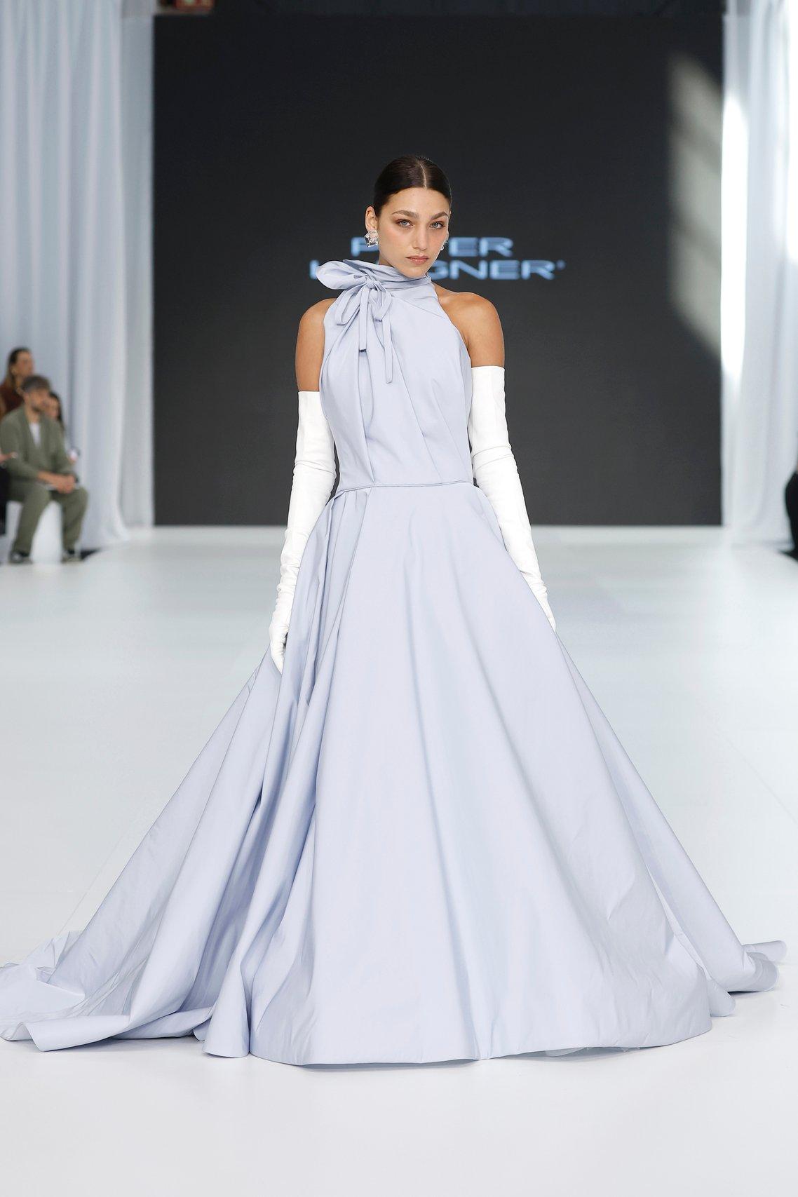 robe de mariée bleu ciel