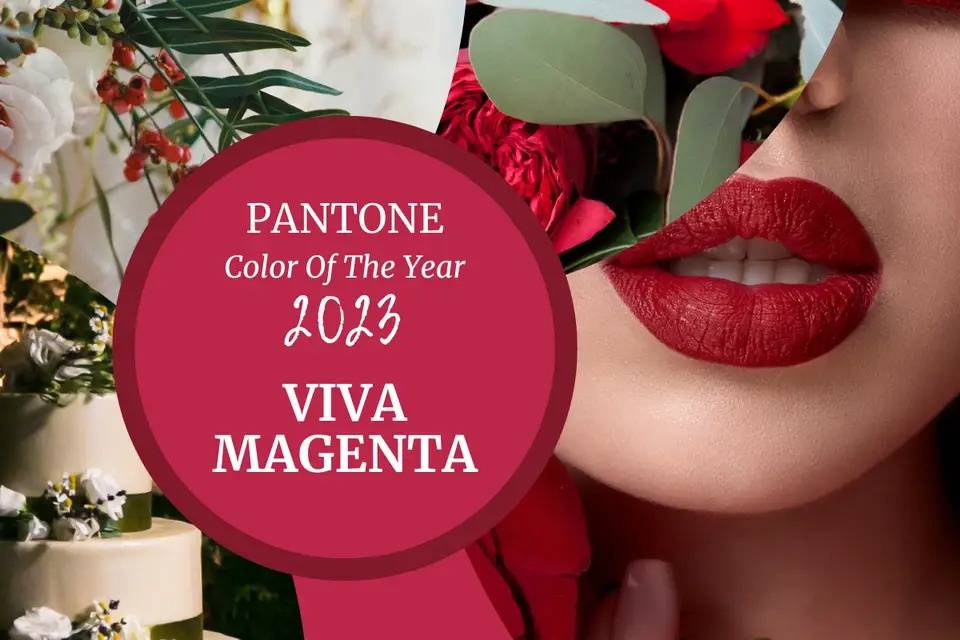 Viva Magenta, la couleur Pantone 2023 pour votre mariage !