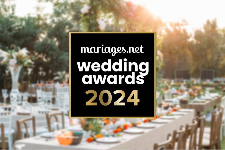 Wedding Awards 2024 : les meilleurs prestataires de mariage selon les couples !