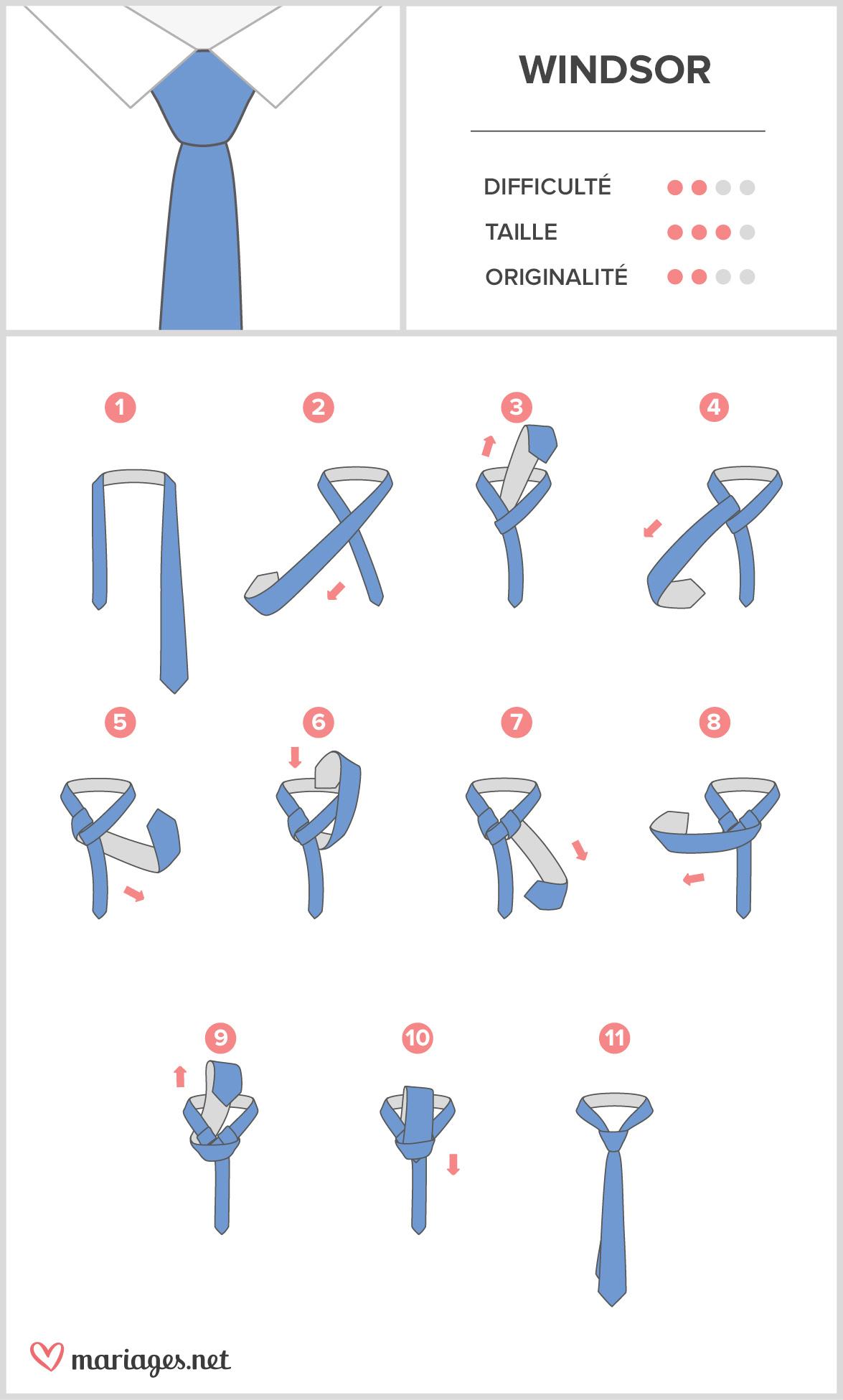 Comment faire un noeud de cravate - THE NINES