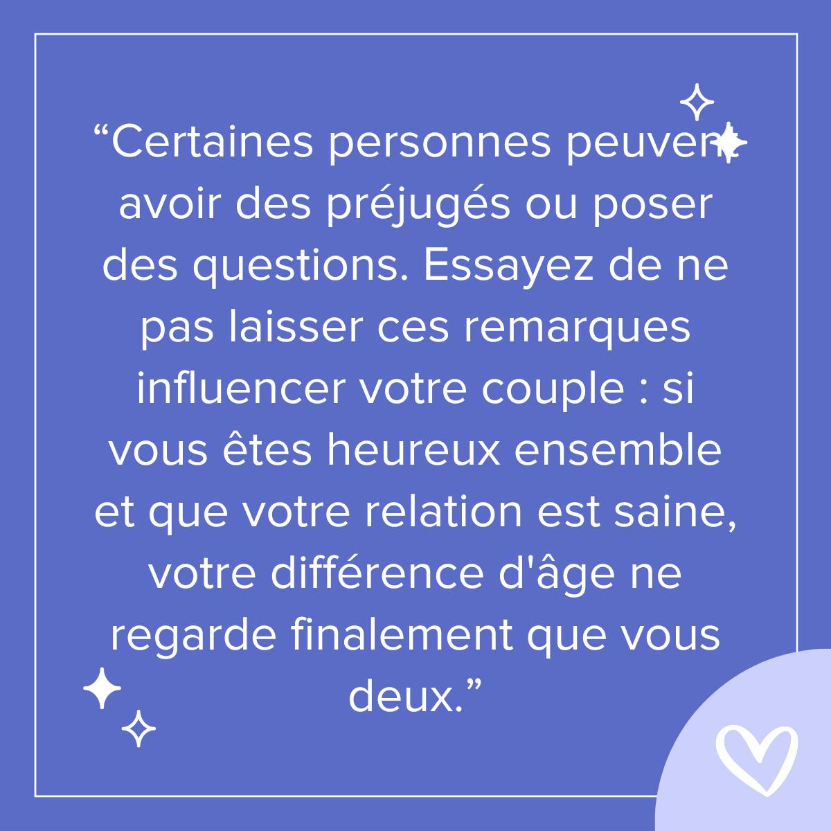sortir avec un homme plus vieux, choix personnel