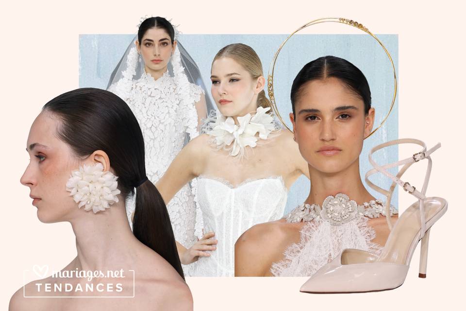 Accessoires de mariée 2026/2027 : 22 tendances qui vont marquer la saison