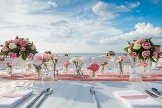 deco dopamine mariage fleurs table