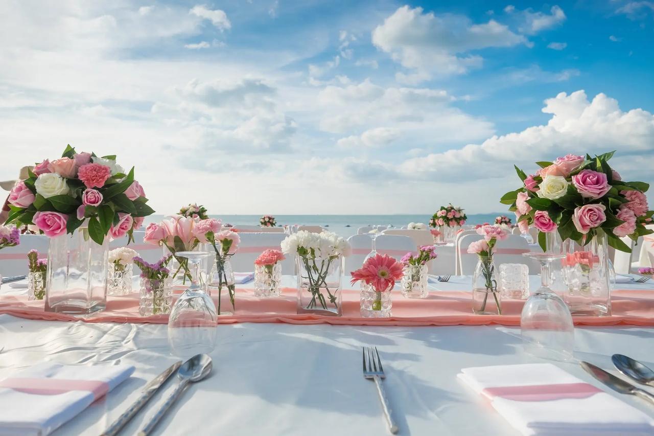 deco dopamine mariage fleurs table