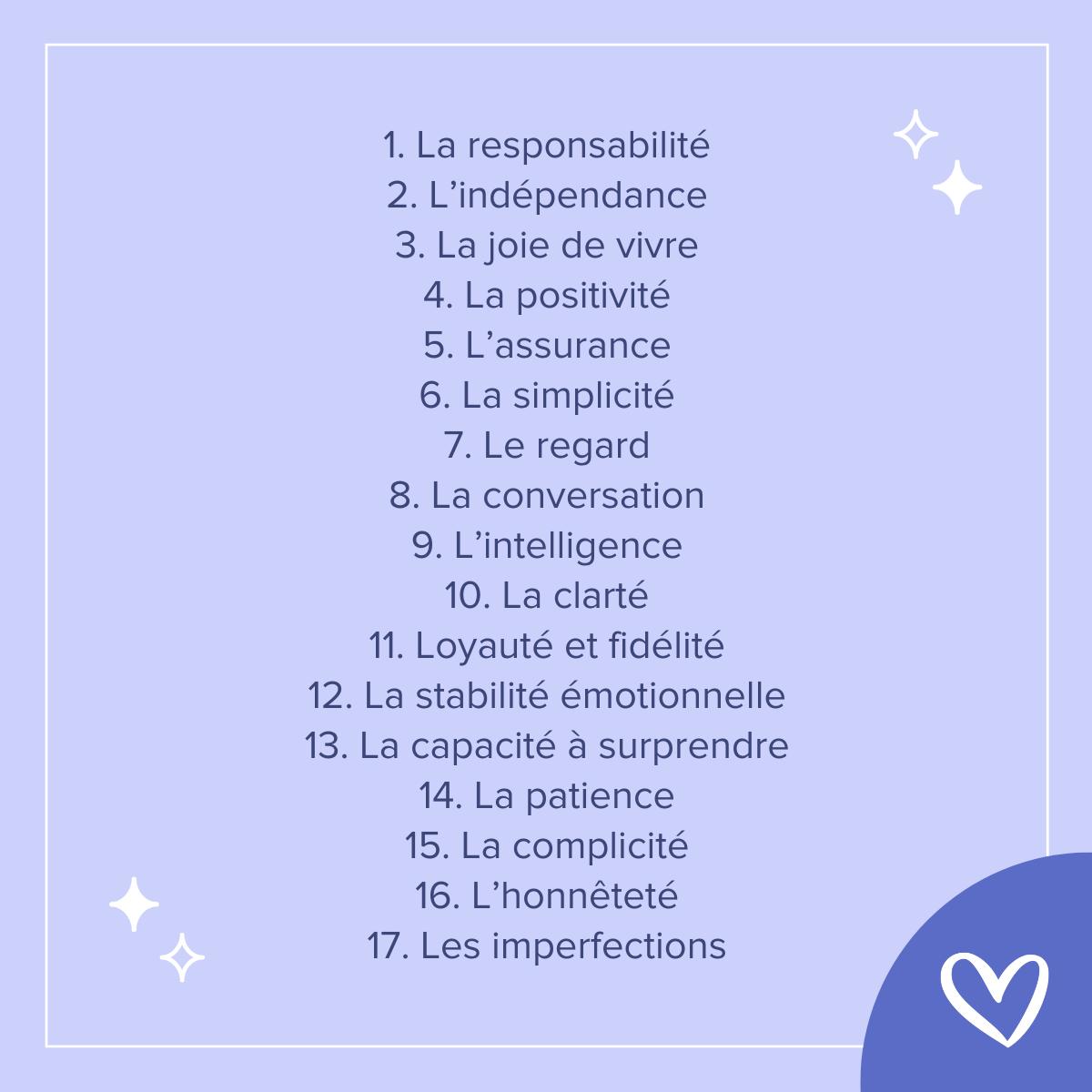 liste des 17 détails chez une femme qui fascinent les hommes