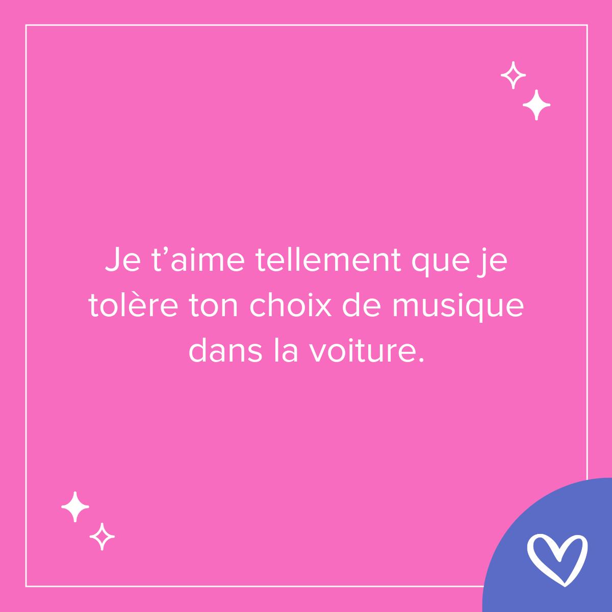 déclaration amour humour, phrase humour Saint-Valentin