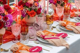 deco dopamine mariage table vaisselle
