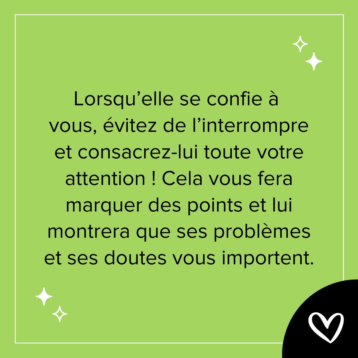 comment séduire une femme en l'écoutant