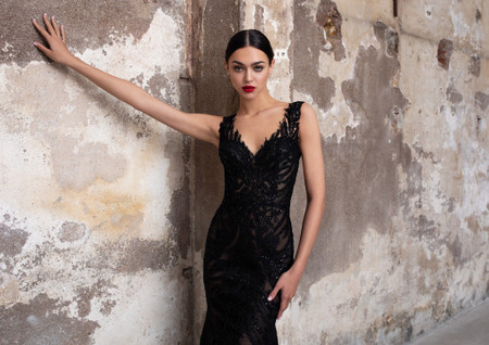 Modèles de robe de mariée noirs : la promesse d’un look intense