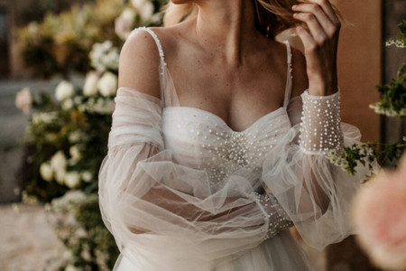 65 robes de mariée avec des manches bouffantes... impressionnantes !