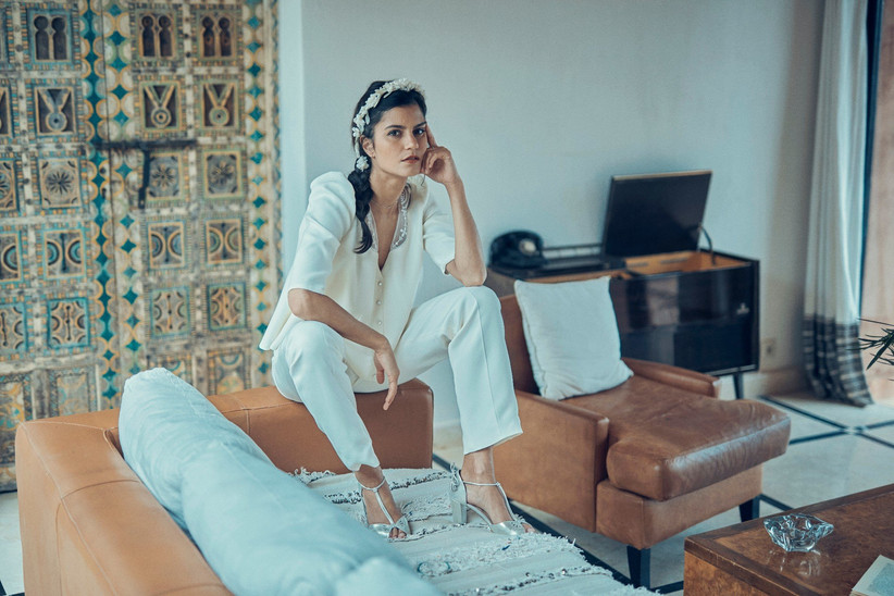 Look de mariée moderne : ose le Tailleur ! 👰 1