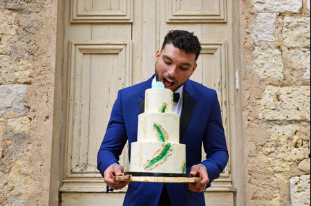 Geode cake pour mariage : le plus spectaculaire de tous les gâteaux