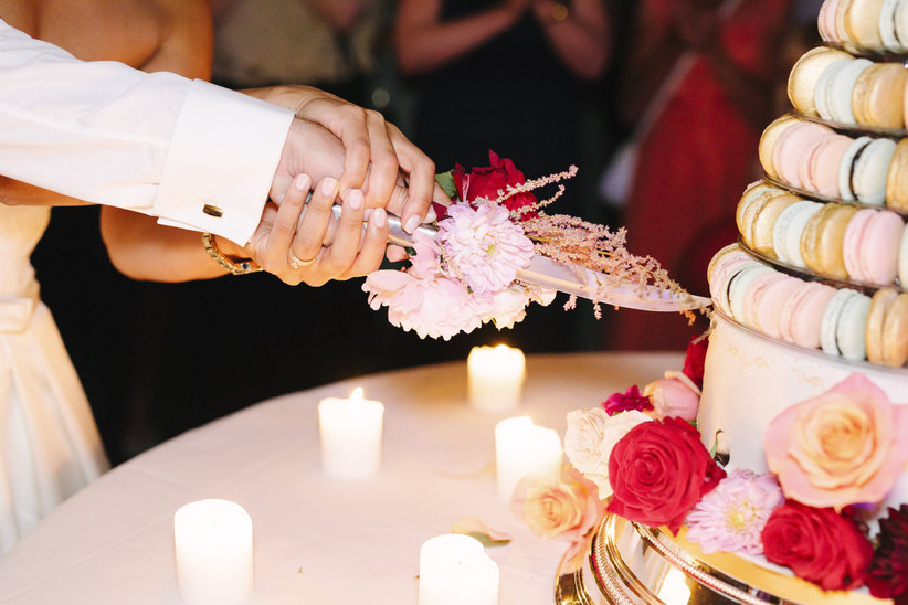 Le Decoupage Du Gateau De Mariage