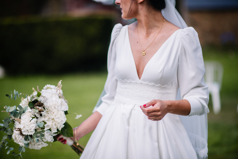 Robe de mariée boulevard magenta on sale