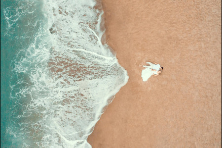 Photos de mariage aériennes : votre amour vu du ciel à la Gray Malin !