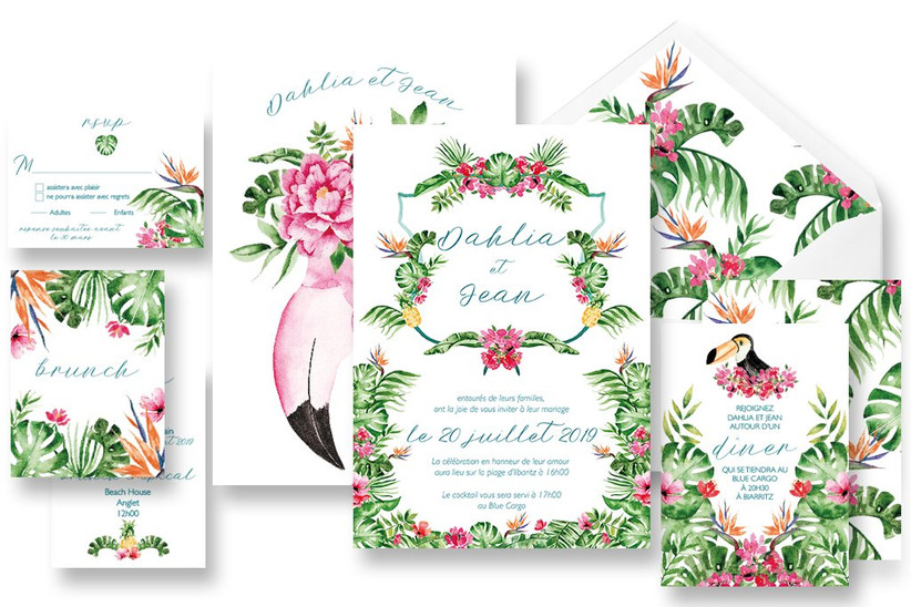 Idées pour un mariage tropical 🌴 5