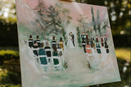 Live painting mariage : tout sur cette tendance artistique qui séduit les marié(e)s