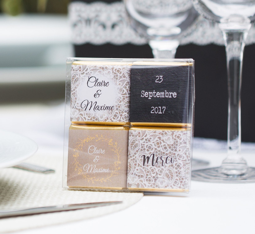 Wedding chocolate