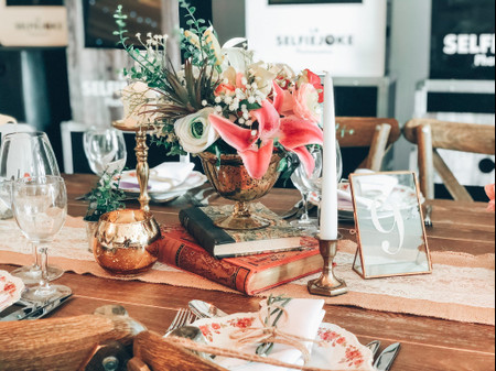 35 centres de table vintage pour votre mariage