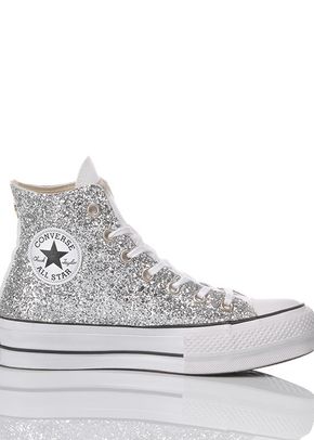 Converse platform glitter silver, Mimanera