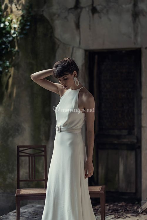 Robe Schubert & ceinture Aimé, Laure de Sagazan