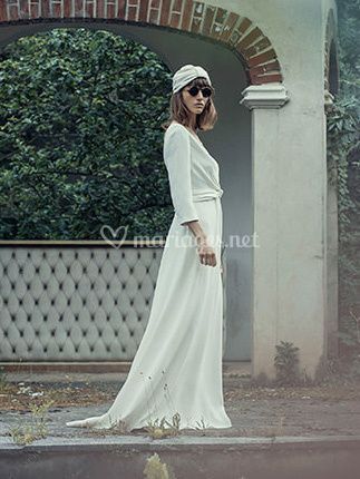 Robe Satie, coiffe Loulou & lunettes Shelter, Laure de Sagazan