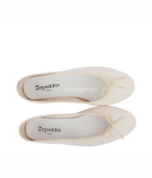 High Lili ballerinas - Vegan - Beige lin, Repetto