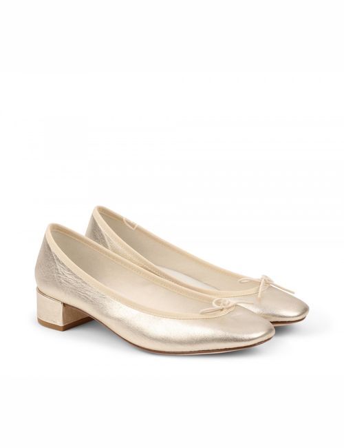 Camille ballerinas - Light gold, Repetto