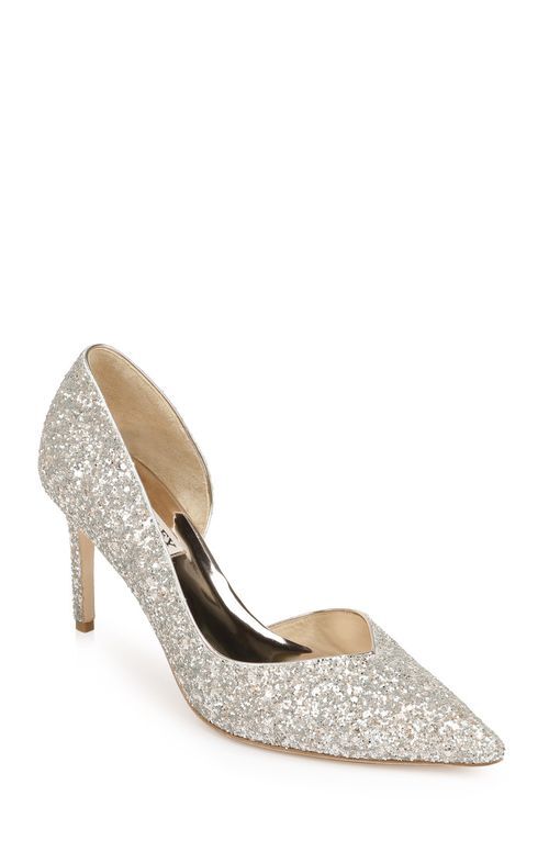 MP6105  Daisy II Glitter Stiletto1, Badgley Mischka