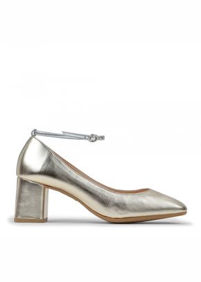 Tess pumps - Light gold and Silver, 610