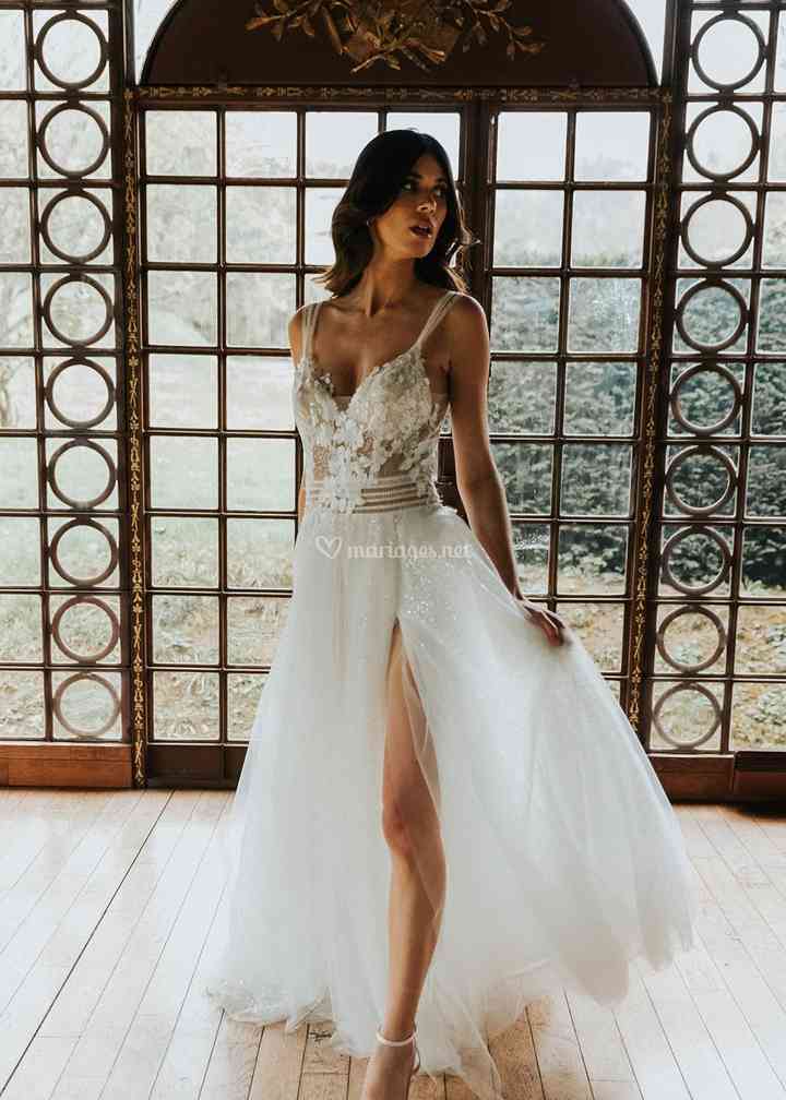 Robe de mariée REBELLE, robe sirène collection 2023 Cymbeline
