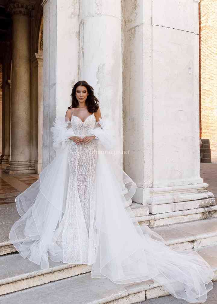 Robe de mariée sirène en dentelle - Oksana Mukha Paris