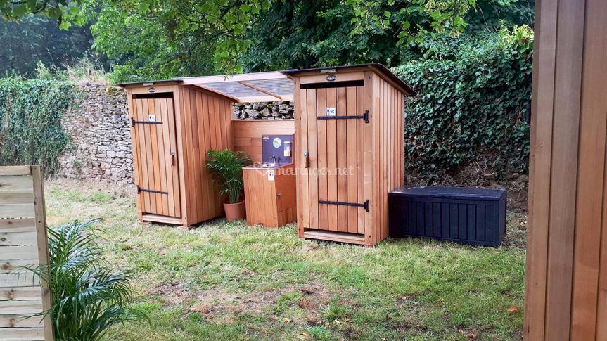 Ossatur - Toilettes sèches