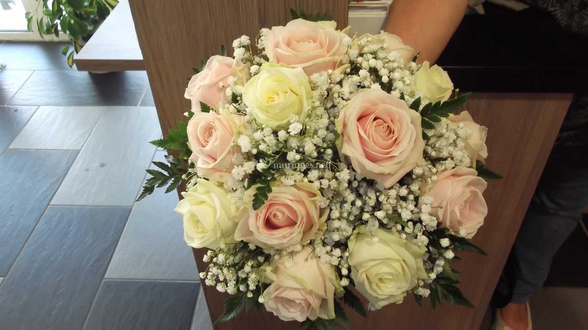 Bouquet De Mariée Romantique De Les Fleurs De Saint Michel