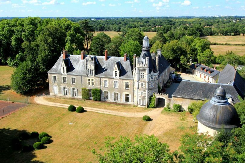 Vue du ciel de Château de Thouaré | Photo 1