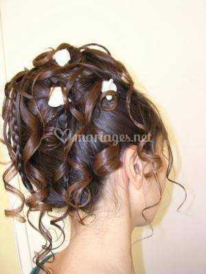 Coiffure Mariee Boucles De Coiffeur Createur Noemie Photo 2