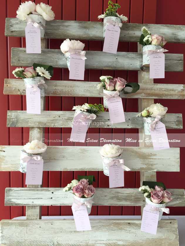 Plan De Table Palette De Mise En Scene Decoration Photo 20