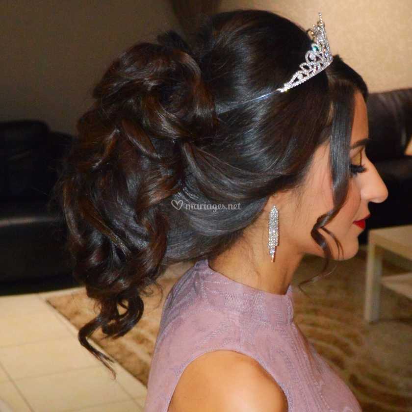 Myriam Coiffure Soiree De Laetitia Toledano Hair Makeup