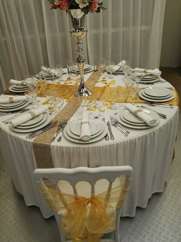 Decoration Table Doree De Prestatente Photo 23
