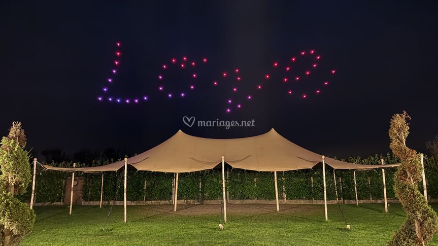 Pyro Drone Show