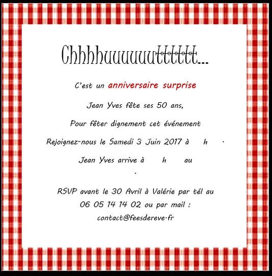 Le Plus Rapide Invitation Anniversaire Theme Guinguette