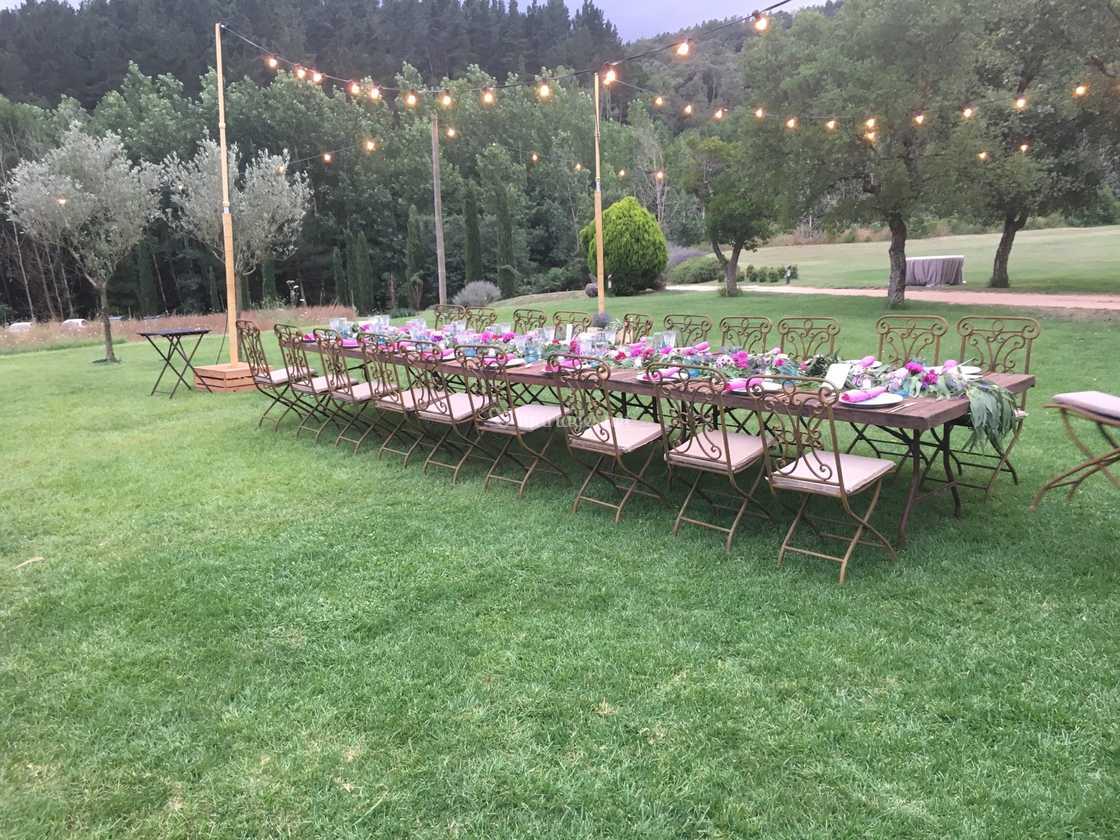 Repas Mariage Open Air De Fl Animation Photo 18