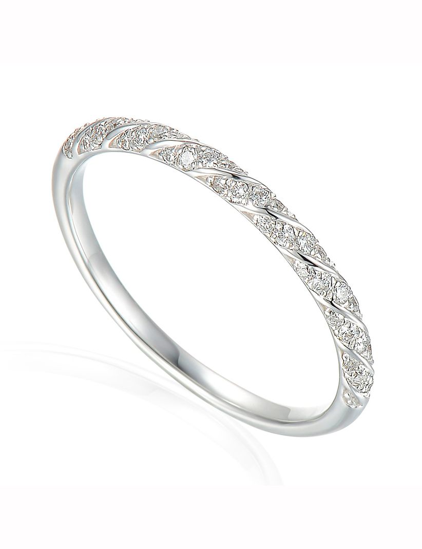 Bague Alliance En Argent Massif Semi-bombée - BIJOUXIA - Tailles CHOIX