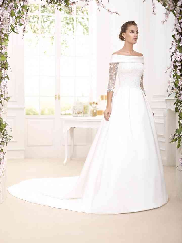 Robes De Mariée Décolleté Bateau 5359