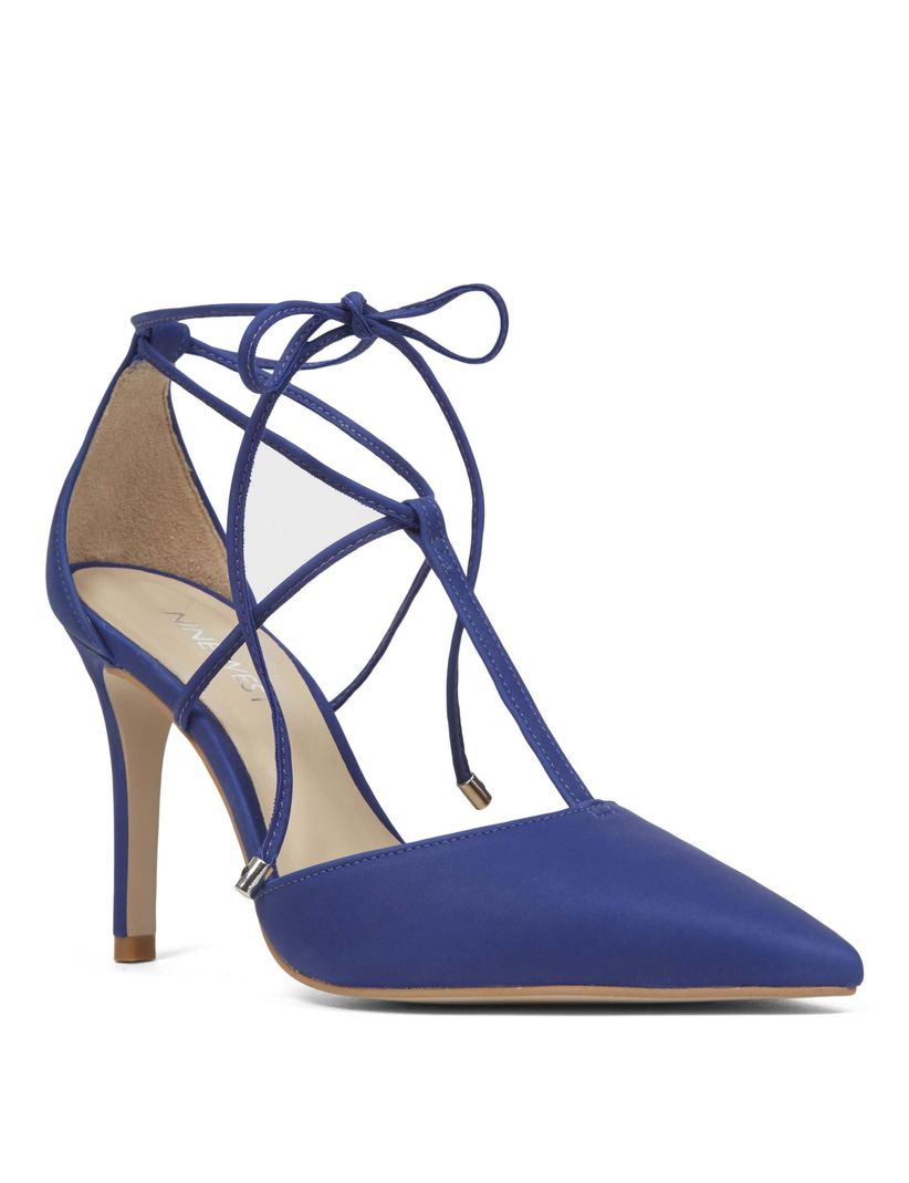 chaussures bleues mariage