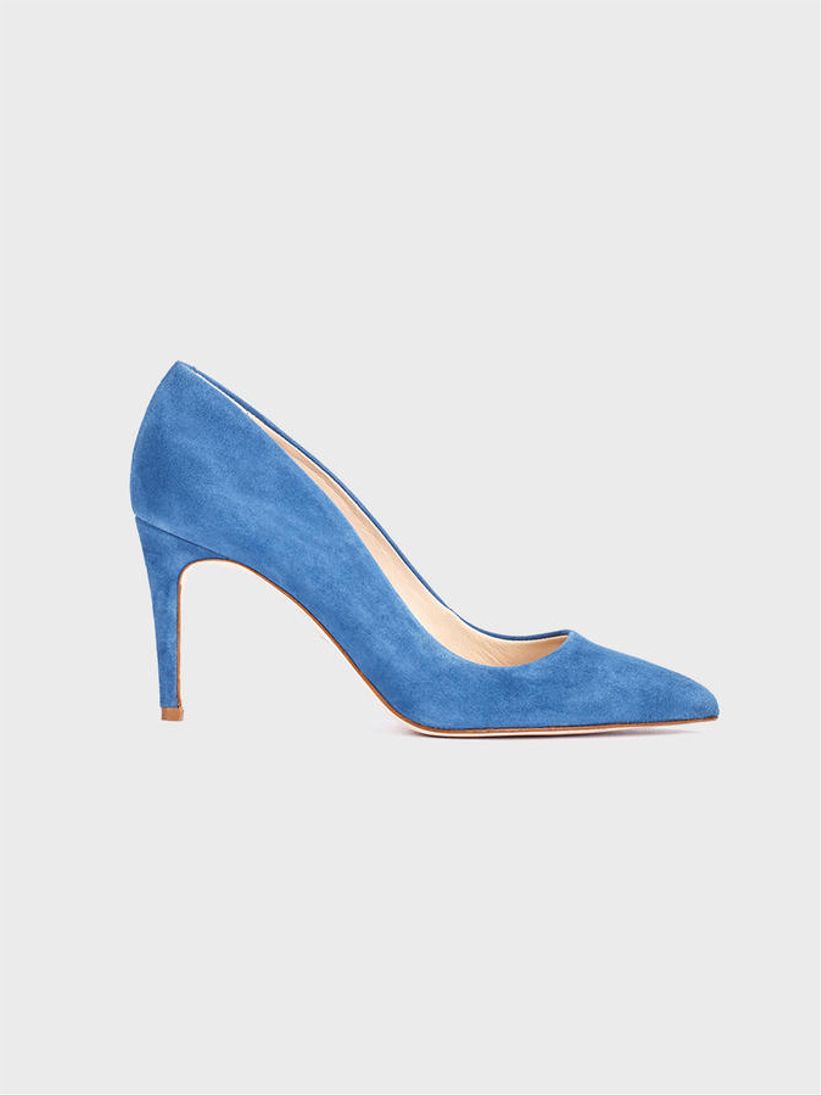 chaussure bleu marine mariage