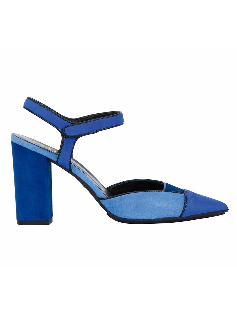 chaussures mariage bleu marine
