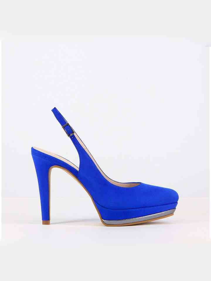 chaussures mariage bleu marine