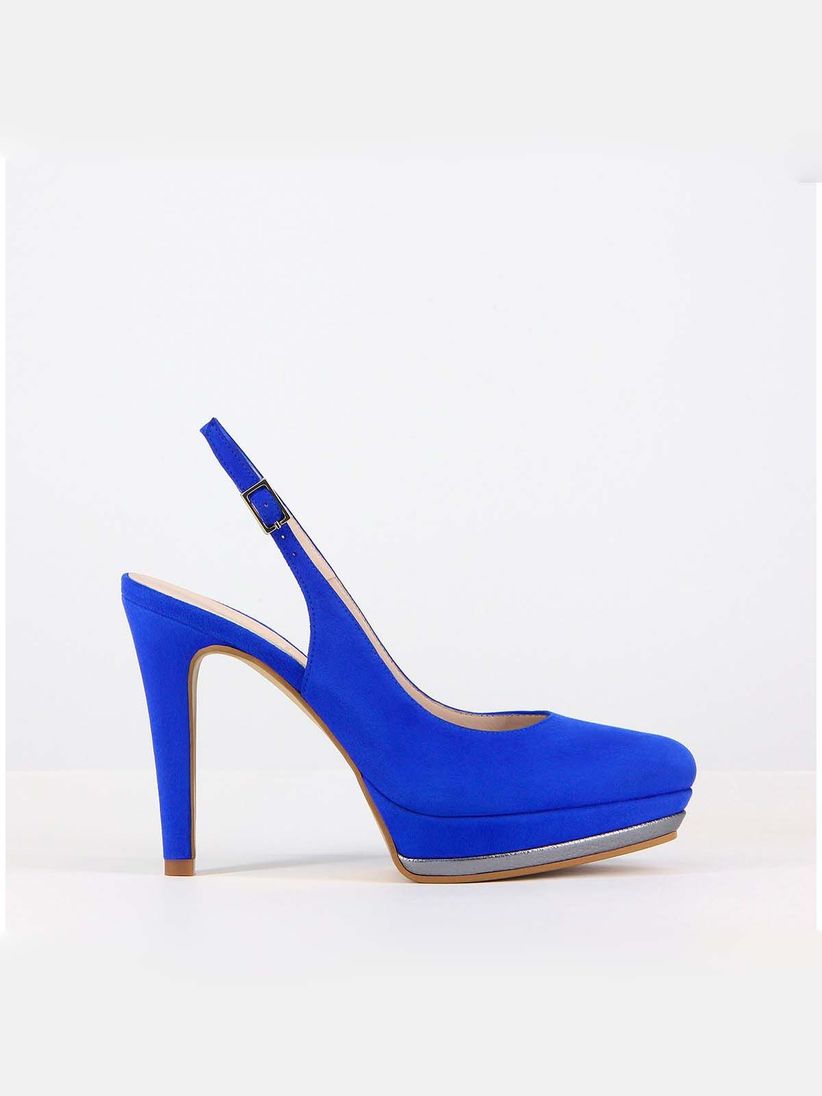 chaussure bleu marine mariage